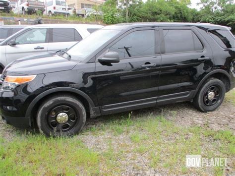 2015 Ford Explorer Police Interceptor Sport Suv Black In Cincinnati Ohio United States