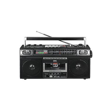 Qfx Retro Radio With Bluetooth