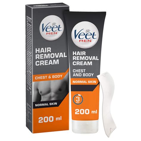 Veet Men Hair Removal Cream Normal Skin Body Legsandunderarms Ntuc Fairprice