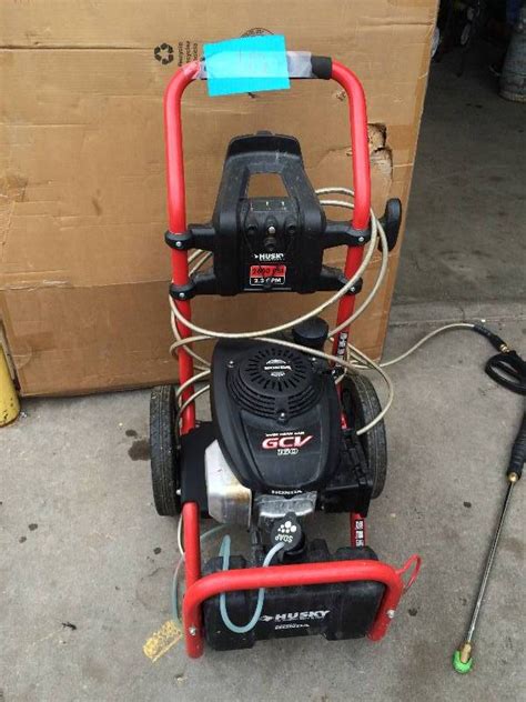 Husky Pressure Washer 2600 Psi Owners Manual