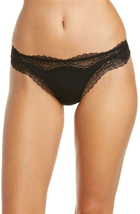 Buy Simone Perele Eclat Tanga Thong Black At Off Editorialist