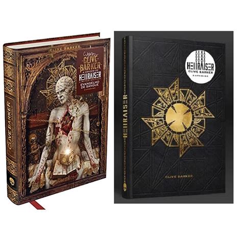 Hellraiser Livro - Livro Evangelho de Sangue + Hellraiser Renascido do Inferno - Darkside ...
