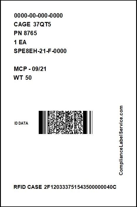 Mil Std 129 Label Types Compliance Label Service