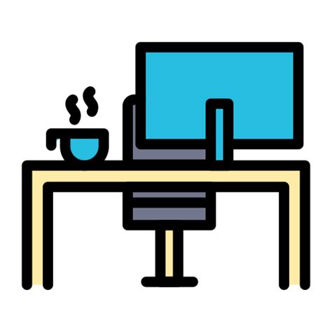 Workspace Generic Color Lineal Color Icon