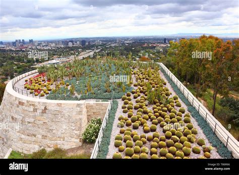 view of The Getty Center Museum in Los Angeles Stock Photo - Alamy