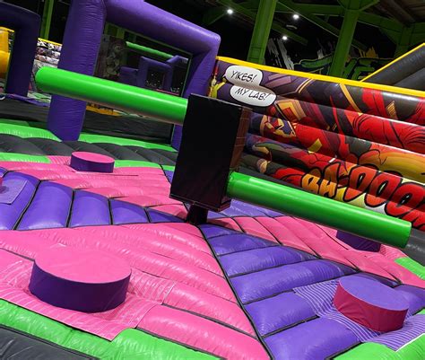 AirX design and manufacture for Flip Out, Hereford - Airspace Solutions - Inflatable Theme Parks ...