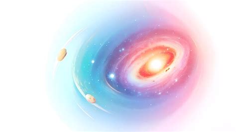 Premium AI Image | A spiral galaxy background