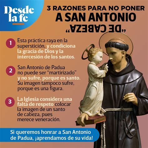 San Antonio De Cabeza Oraci N Para Conseguir Novio