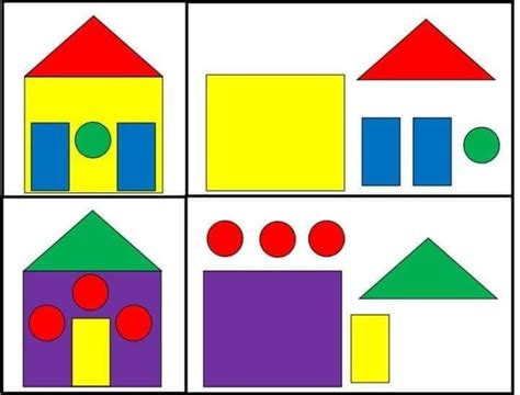 Pin By Aby On Dikkat Alg Shape Activities Preschool Preschool