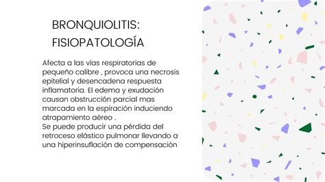 Bronquiolitis definición etiología y F R PPT