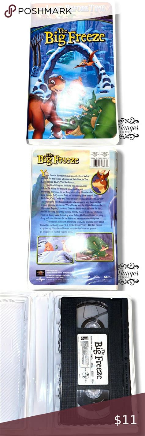 The Land Before Time Viii The Big Freeze Vhs Clamshell Big