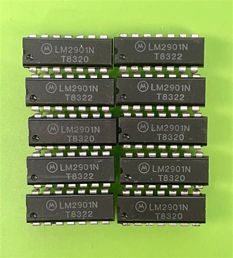 Pcs Lm N Motorola Analog Comparator Quad Diff Dip For Sale