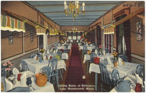 Dining Room At Belvedere Lake Maranacook Maine File Nam Flickr