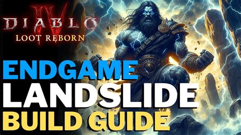 Diablo 4 Endgame LANDSLIDE Druid Build Guide Smash TORMENTED Bosses