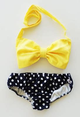Pequeña Fashionista Tutorial Bikini con lazo