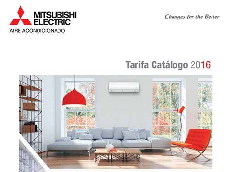 Tarifa Cat Logo De Mitsubishi Electric Tecnoinstalaci N