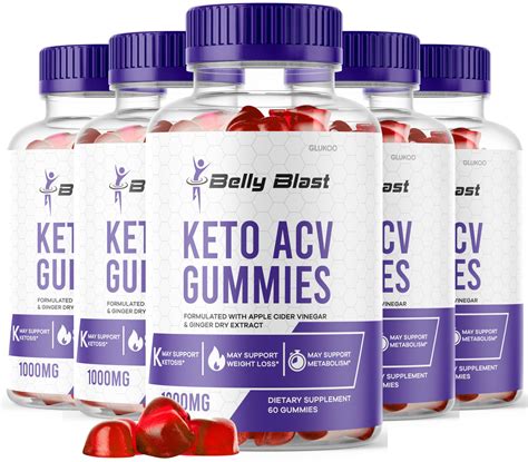 Buy 5 Pack Belly Blast Keto Acv Gummies Belly Blast Belly Blaster