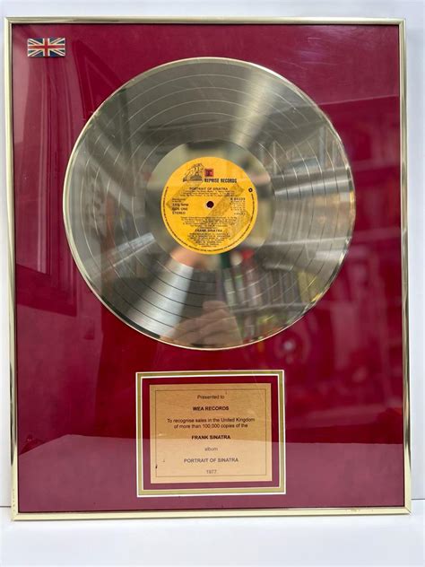 Frank Sinatra Gold Album 1977 – Van Amstel Art & Memorabilia