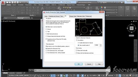 Autocad Dimension Setting Cad Youtube