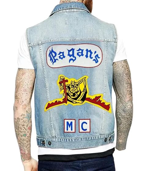 Men's Biker Pagan MC Vest - Jackets Expert