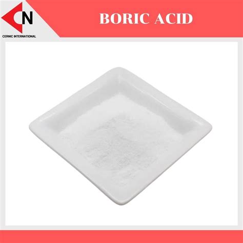 Boric Acid H3BO3 กรดบอรก ชนดผงสขาว 1 กโลกรม LINE SHOPPING