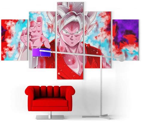 Tableau Dragon Ball Super Goku SSJ Blue Kaioken Sangoku Univers