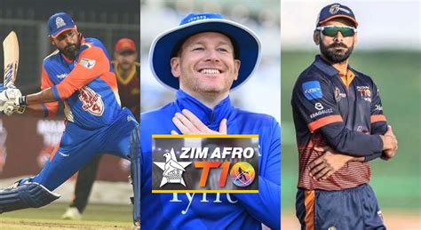 Zim Afro T10 Draft Yusuf Pathan Eoin Morgan And Mohamed Hafeez Among