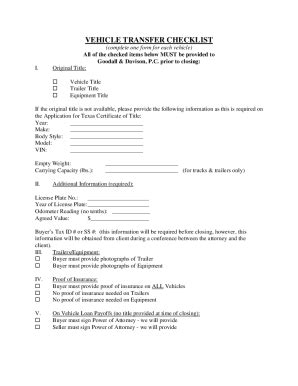 Fillable Online Titling Title Transfers How To Fill Out Form