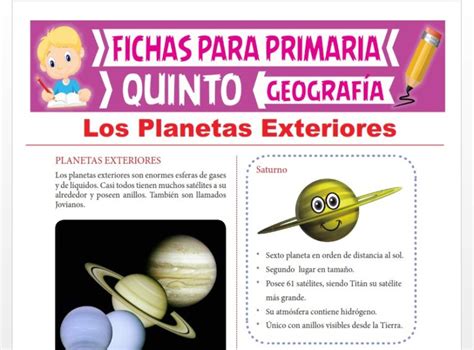 Sistema Planetario Solar Planetas Exteriores Para Quinto De Primaria | The Best Porn Website