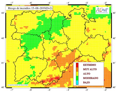 Riesgo Elevado De Incendios Forestales En La Provincia De Salamanca