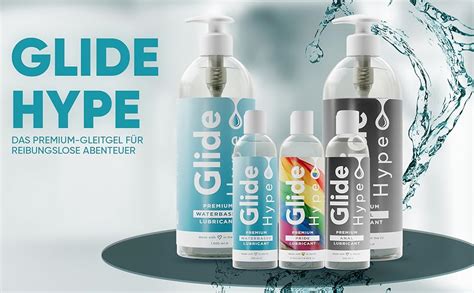 Glidehype Anal Gleitgel Auf Wasserbasis Neutrales Gleitmittel F R