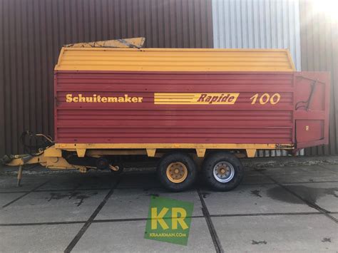 Schuitemaker Opraapwagen Silagewagen Rapide 100S LH 26088 Kraakman