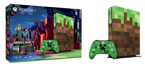 Microsoft Lan A Vers O Do Xbox One S Inspirada No Jogo Minecraft