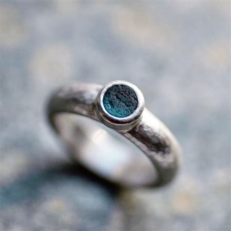 Sea Glass & Engagement Rings — Glasswing Jewellery | Sea Glass ...