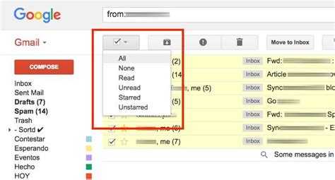 Gmail Como Borrar Todos Los Correos De Un Mismo Destinatario O De Un