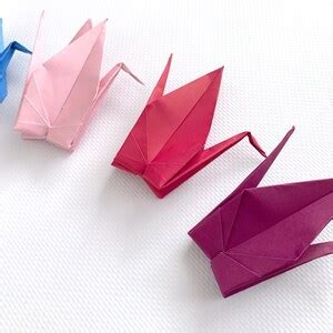 10 Origami Kraniche Set Regenbogen Rainbow Pride Etsy