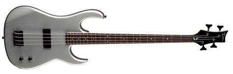 Zone Bass Metallic Silver Dean Guitars