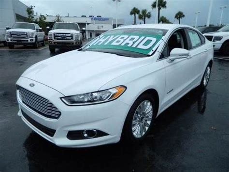 Sell Used 2013 Ford Fusion Se Hybrid Sedan 4d In Pompano Beach Florida United States For Us