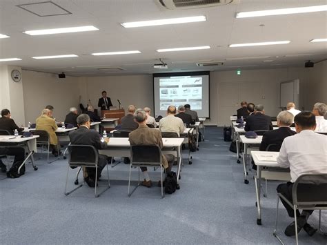 日本機械学会 関西支部シニア会の皆様が会社見学にお越しになられました