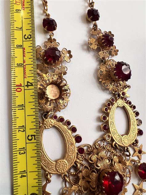 ASKEW London Gold Plated Statement Necklace - Etsy UK