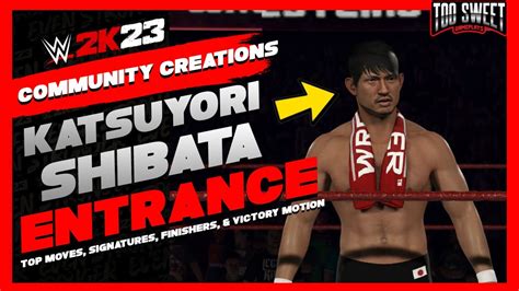 Wwe K Katsuyori Shibata Entrance Top Moves Signatures Finishers