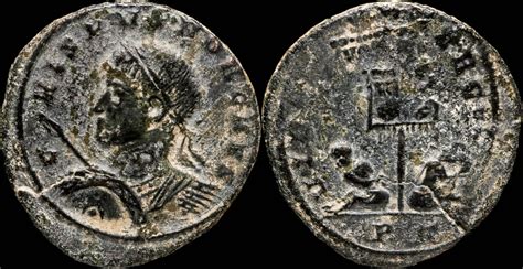 Roman Empire Crispus Virtvs Exercit Vot Xx Ticinum Mm Gr