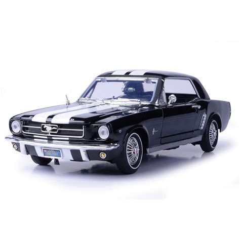 1964 1/2 Mustang Hardtop 1:18 Scale Diecast Model Car by Motormax ...