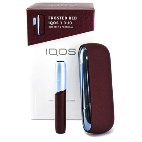 Iqos 【美品限定モデル】フロステッドレッド Iqos 3 Duo アイコス 本体セットの通販 By Shop｜アイコスならラクマ