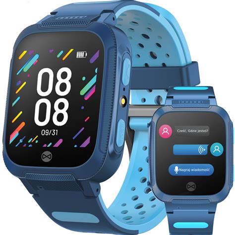 Smartwatch Zegarek Dla Dzieci Gps Kw Niebieski Sklep Opinie