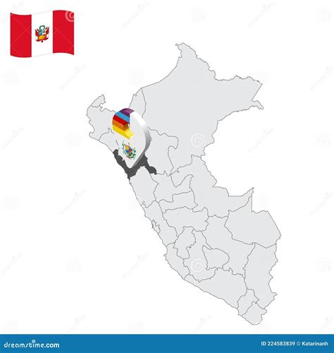 Ubicación De La Libertad En El Mapa Peru 3d Signo De Ubicación Similar