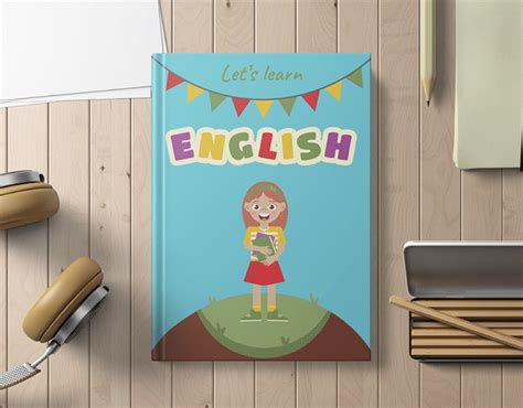 Design a book cover for English textbook :: Behance