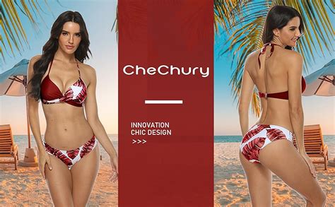 Chechury Maillot De Bain Pi Ces Femmes Sexy Tie Dyed Ensembles Bikini