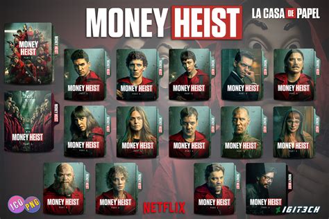 Money Heist S5 Folder Icons By Igit3ch On Deviantart