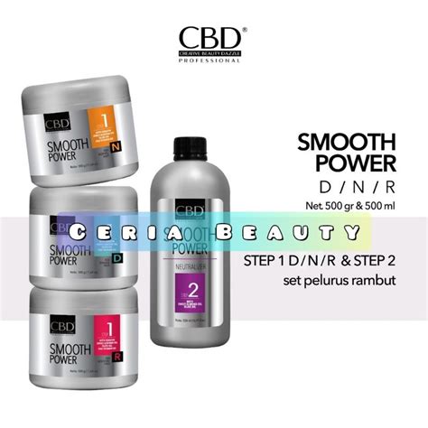 Jual CBD Smoothing Keratin Normal Damage Resisten 1 Paket